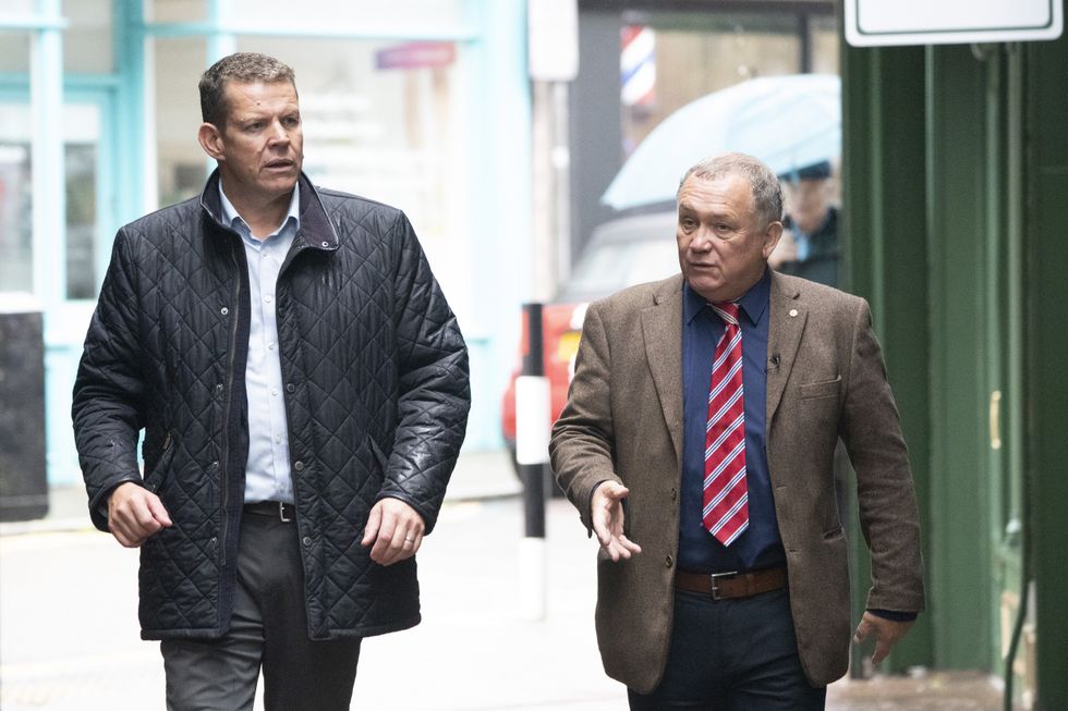 u200bPlaid Cymru leader Rhun ap Iorwerth with Plaid Cymru candidate Lindsay Whittle