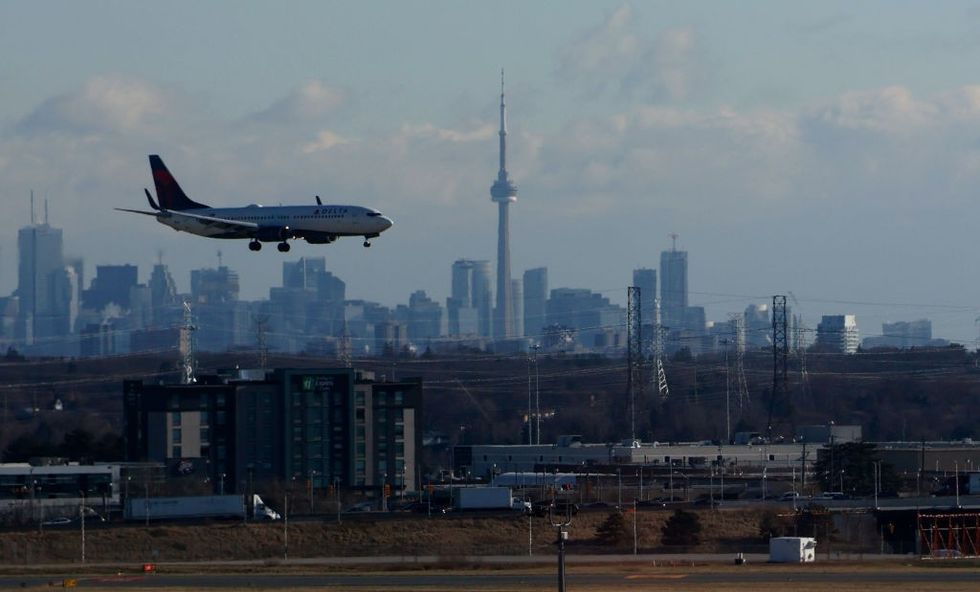 \u200bPolice are at the scene at Toronto Pearson Airport