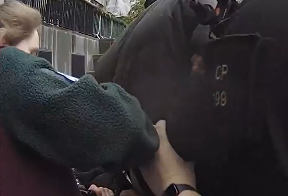 \u200bPolice arrested the pair within a couple of minutes