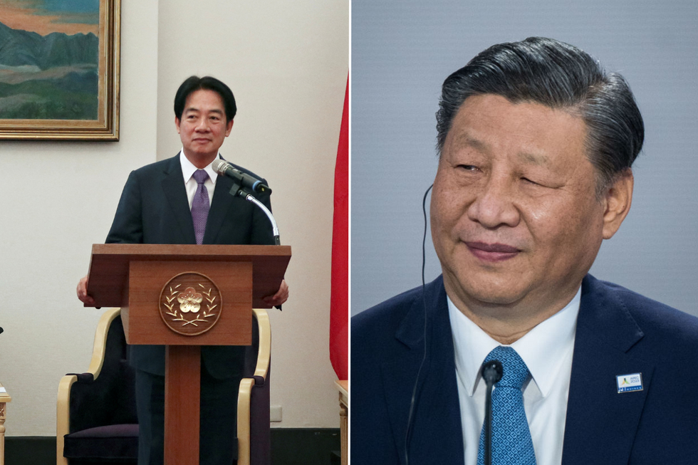 \u200bPresident-elect Lai Ching-te and President Xi