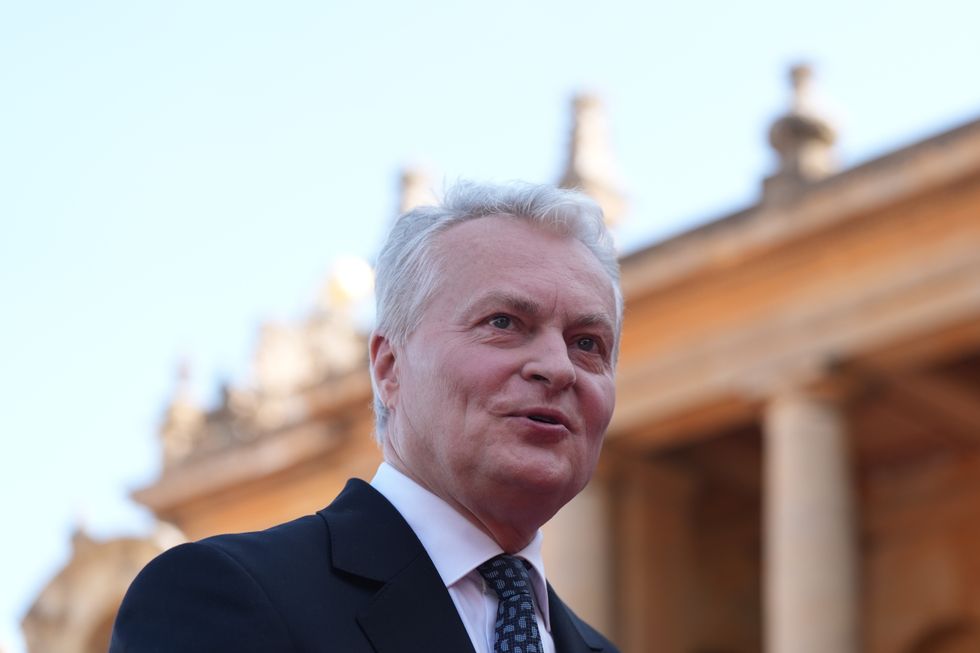 \u200bPresident of Lithuania Gitanas Nauseda