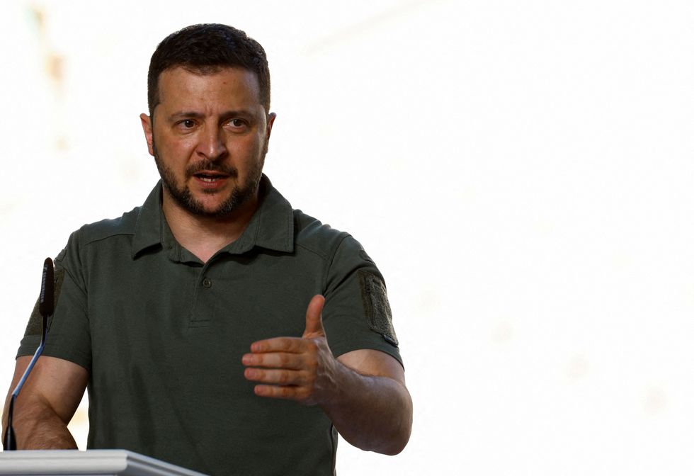 \u200bPresident Volodymyr Zelensky