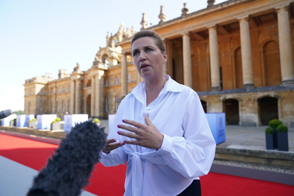 \u200bPrime Minister of Denmark Mette Frederiksen