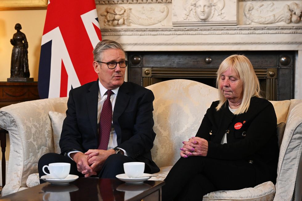 \u200bPrime Minister Sir Keir Starmer and Ms Aspinall