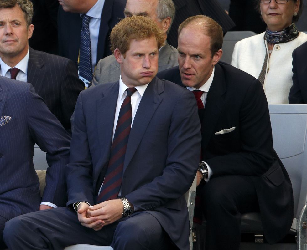 \u200bPrince Harry and Edward Lane Fox