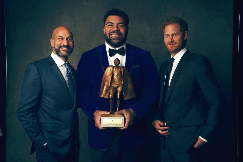 \u200bPrince Harry, Cameron Heyward and Keegan-Michael Key