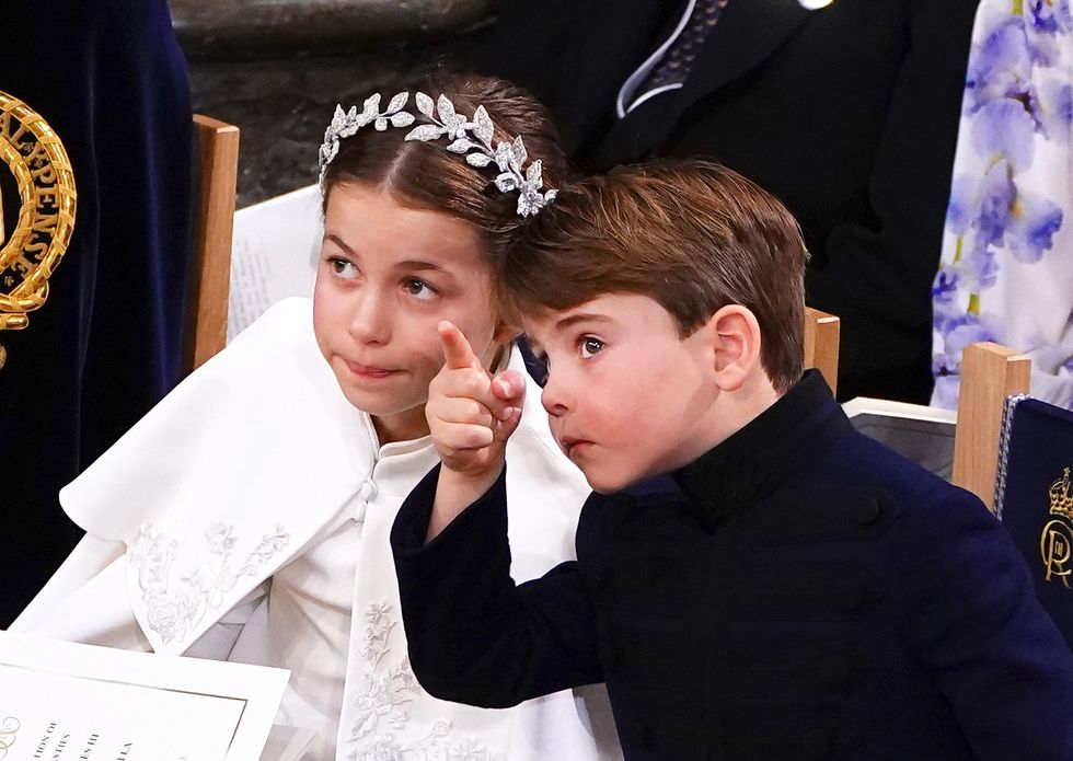 \u200bPrince Louis and Princess Charlotte