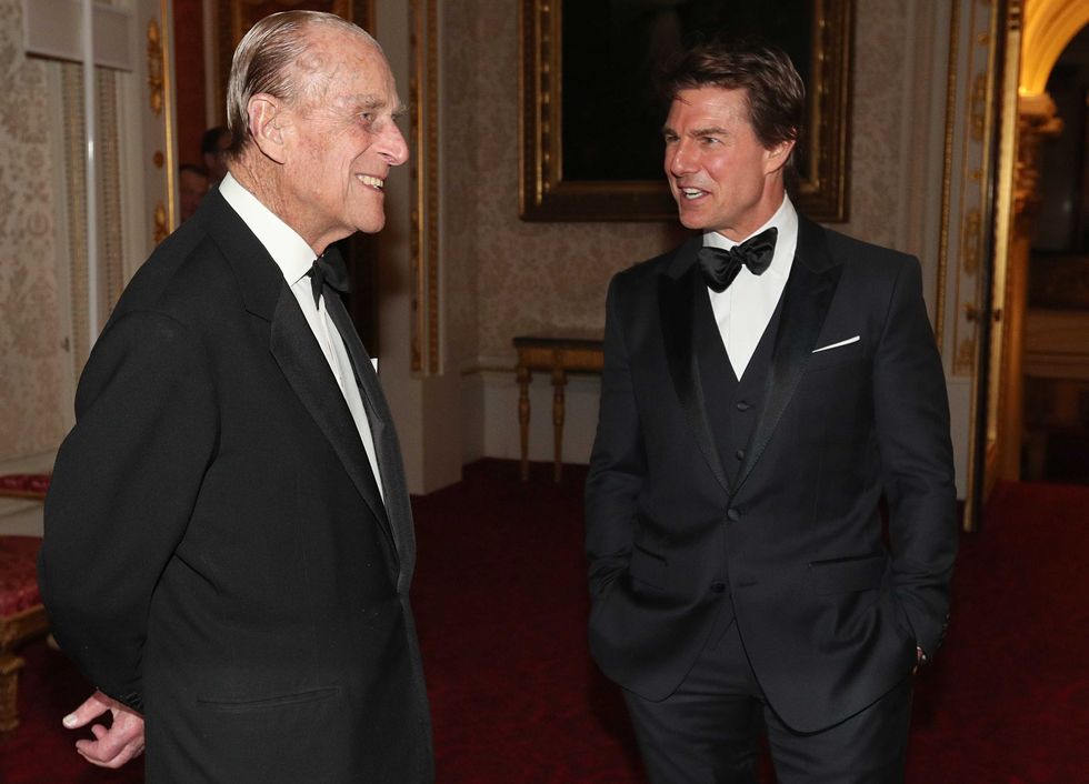 \u200bPrince Philip and Tom Cruise