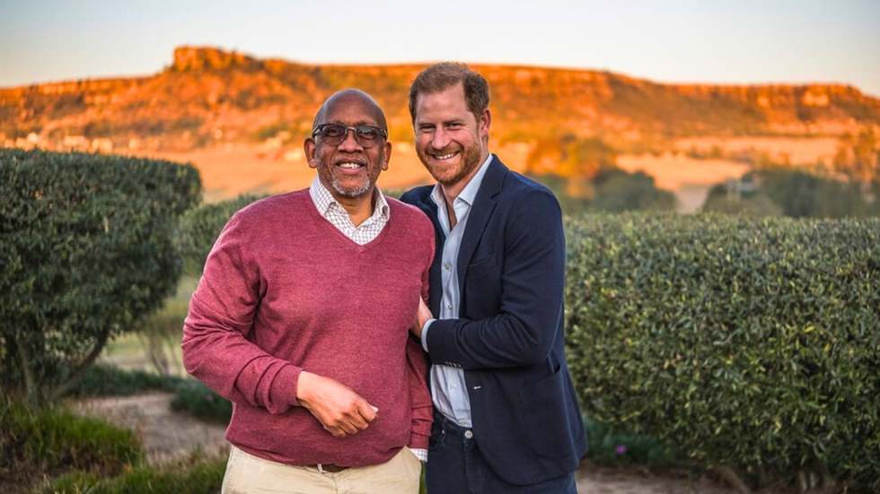 \u200bPrince Seeiso of Lesotho and Prince Harry