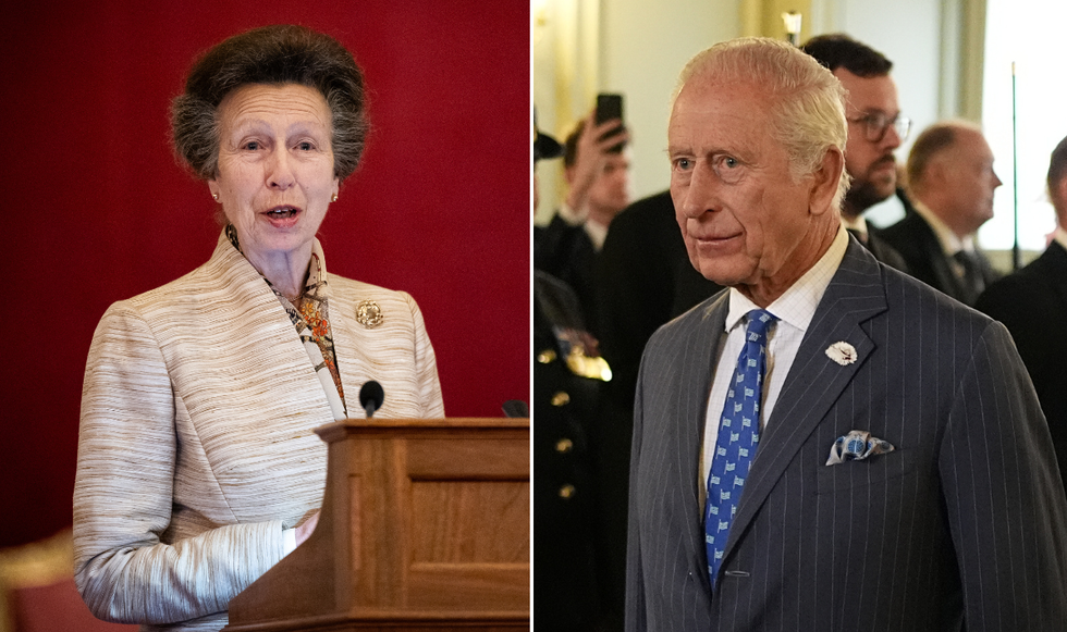 \u200bPrincess Anne and King Charles