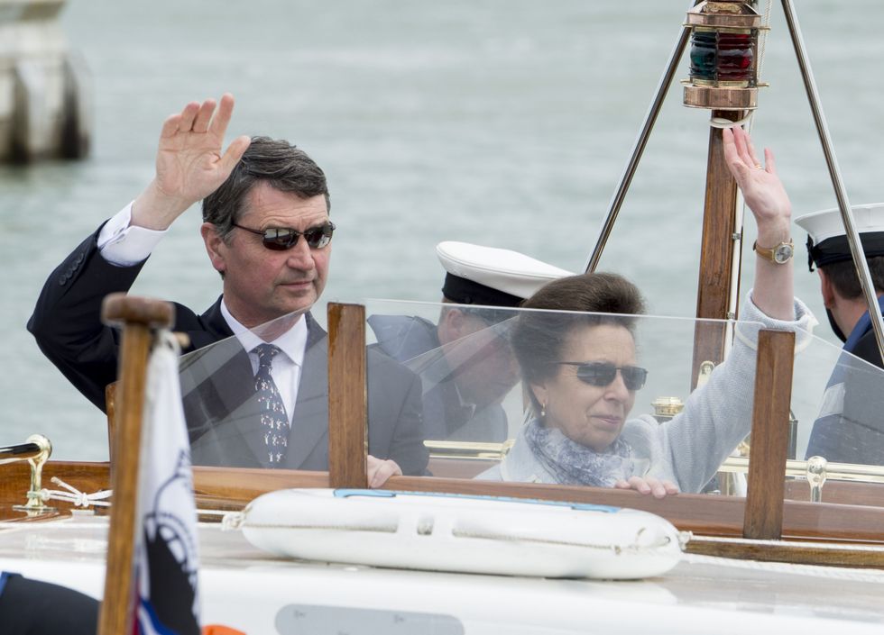 \u200bPrincess Anne and Timothy Laurence