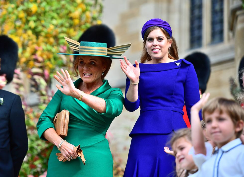 \u200bPrincess Beatrice and her mother Sarah Ferguson
