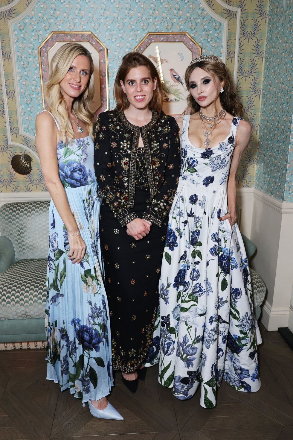 \u200bPrincess Beatrice, Nicki Hilton, Stacey Bendet