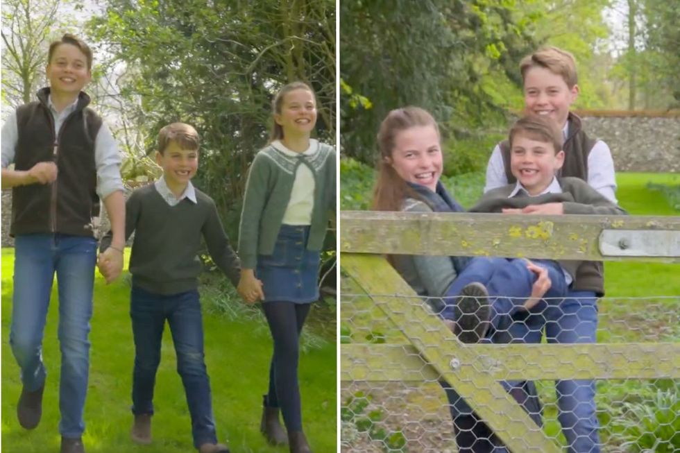 \u200bPrincess Charlotte and Prince George