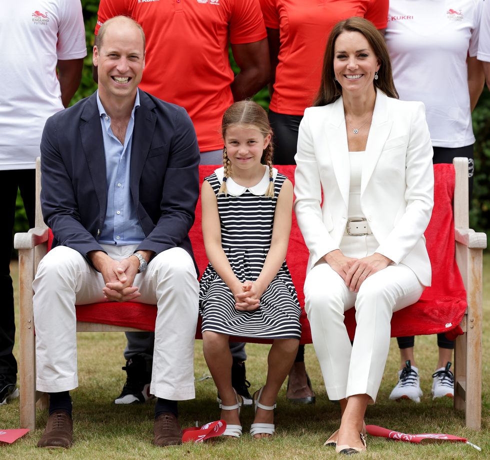 \u200bPrincess Charlotte, Princess Kate and Prince William