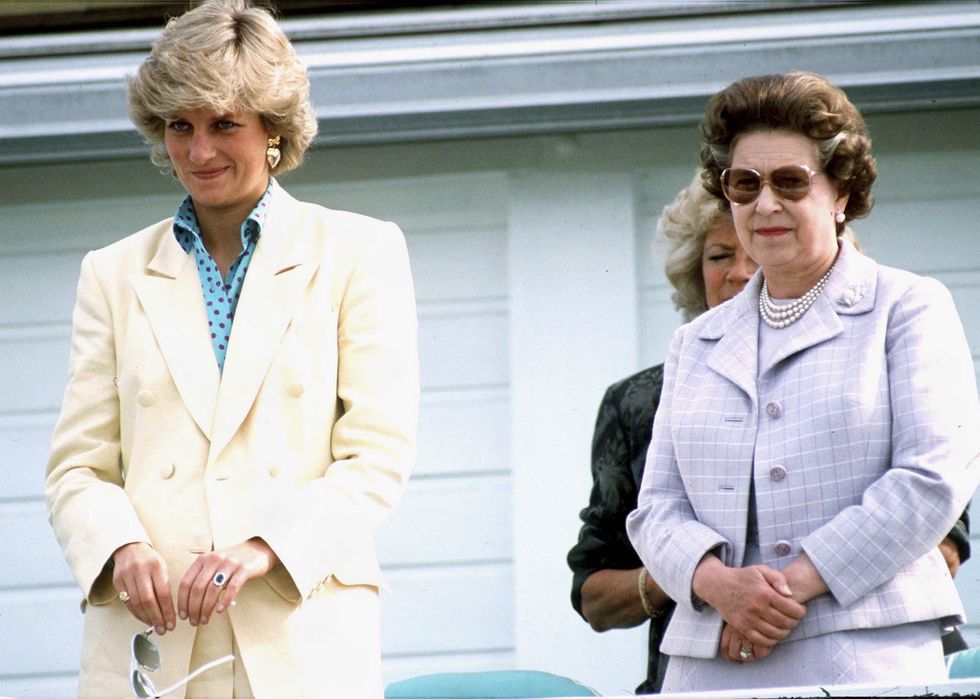 \u200bPrincess Diana and Queen Elizabeth II