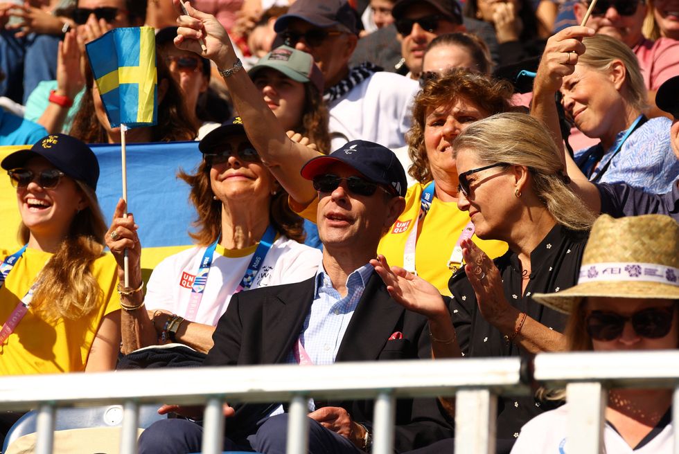 \u200bPrincess Estelle of Sweden, Queen Silvia of Sweden, Prince Edward and Sophie, Duchess of Edinburgh