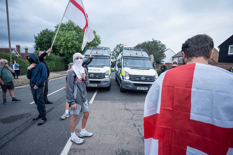 \u200bProtests breaking out in Essex