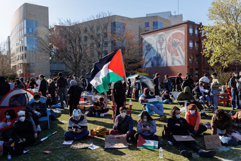 \u200bProtests held at Northeastern University in Boston