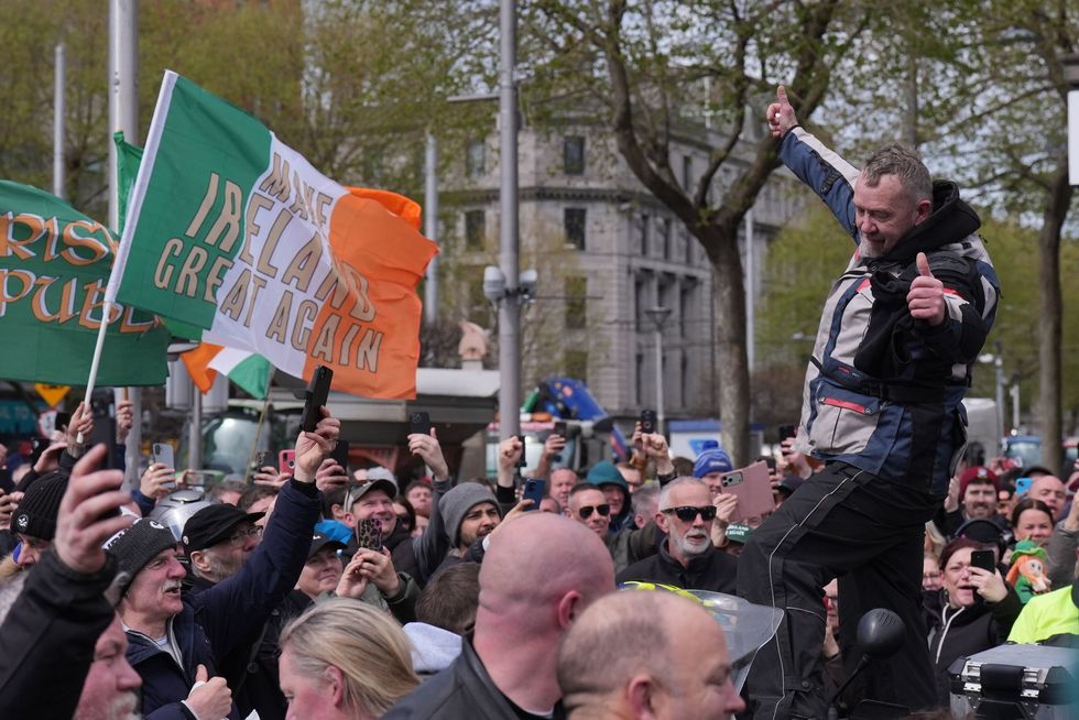 \u200bProtests in Ireland
