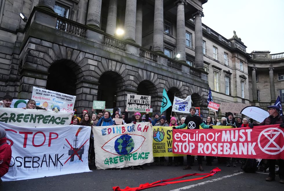 \u200bProtests taking place against the oil fields