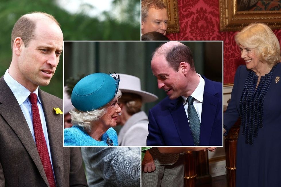 \u200bQueen Camilla and Prince William