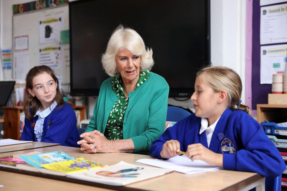 \u200bQueen Camilla has previously expressed a love of reading