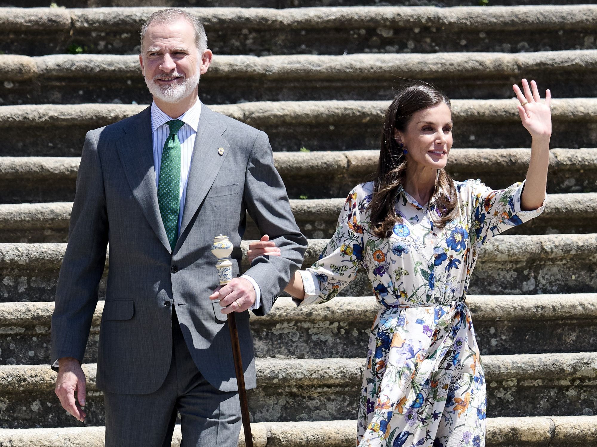 \u200bQueen Letizia and King Felipe