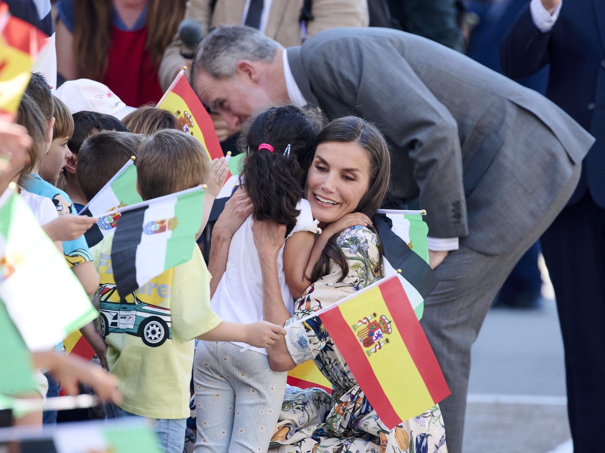 \u200bQueen Letizia and King Felipe