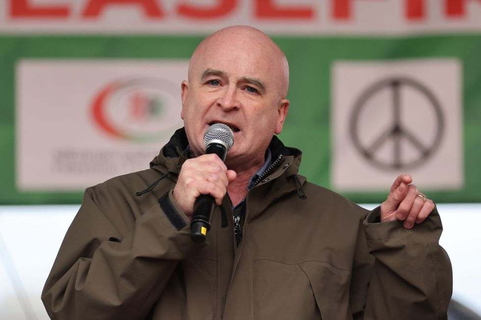 \u200bRail, Maritime and Transport (RMT) union general secretary Mick Lynch