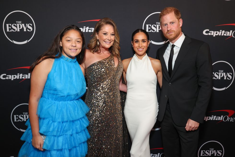 \u200bRandi Mahomes, Mia Randall, Harry Winsdsor and Meghan Windsor