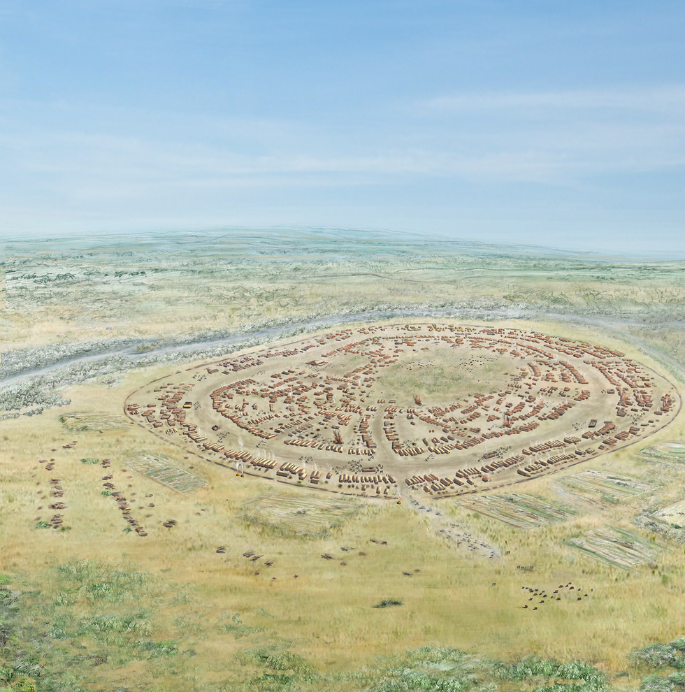 \u200bReconstruction of the main occupation phase of the Cucuteni-Trypillia mega-site