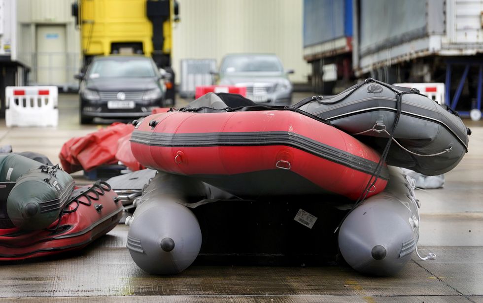 \u200bRecovered small boats in Dover