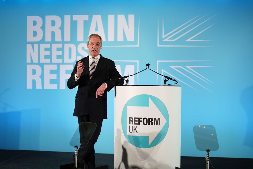 \u200bReform UK is the party with the most voters who are dissatisfied with policing