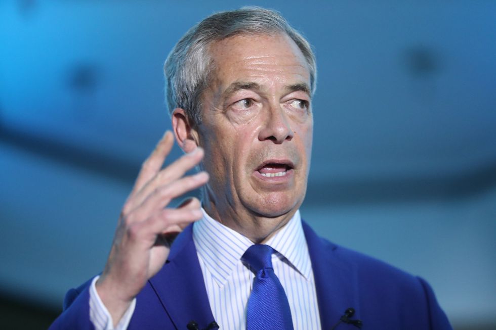 \u200bReform UK leader Nigel Farage