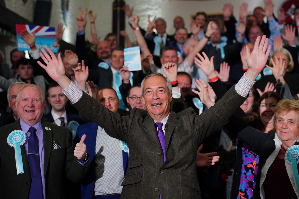 \u200bReform UK leader Nigel Farage
