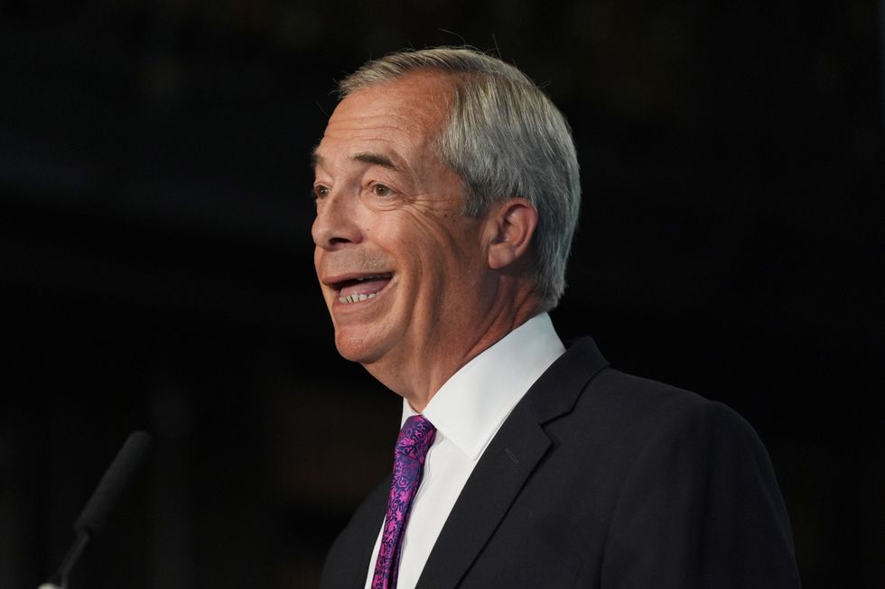 \u200bReform UK leader Nigel Farage