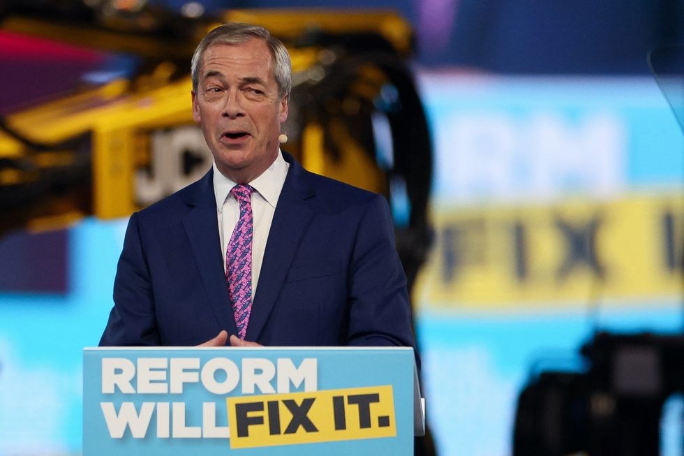 \u200bReform UK party leader Nigel Farage