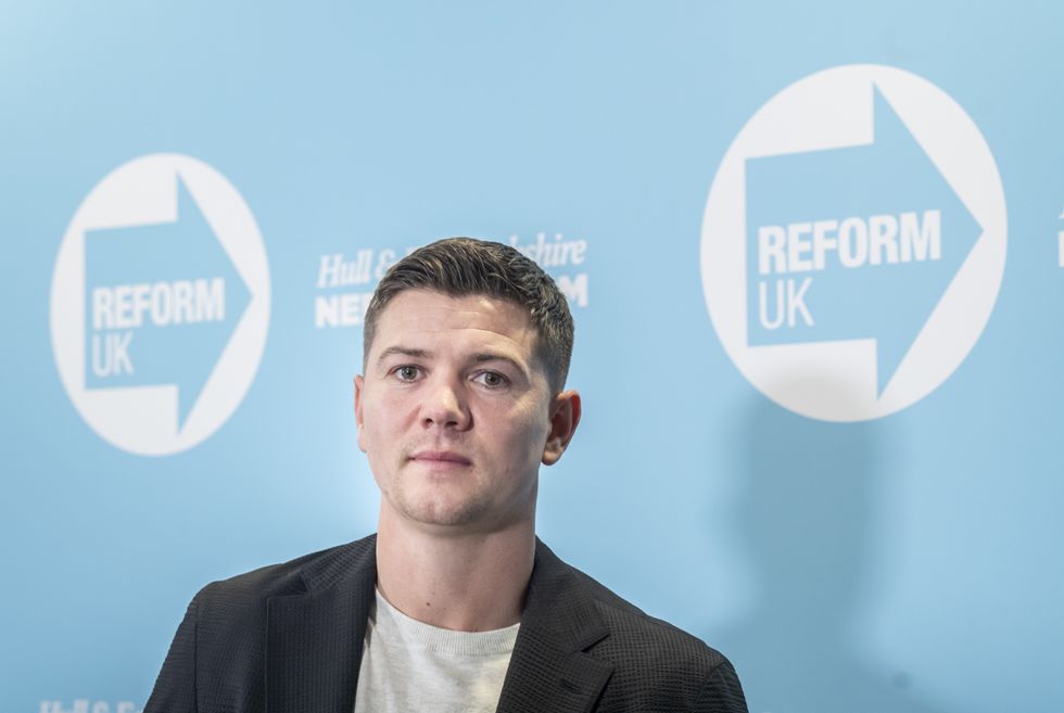 \u200bReform UK's mayoral candidate for Hull, Luke Campbell MBE,