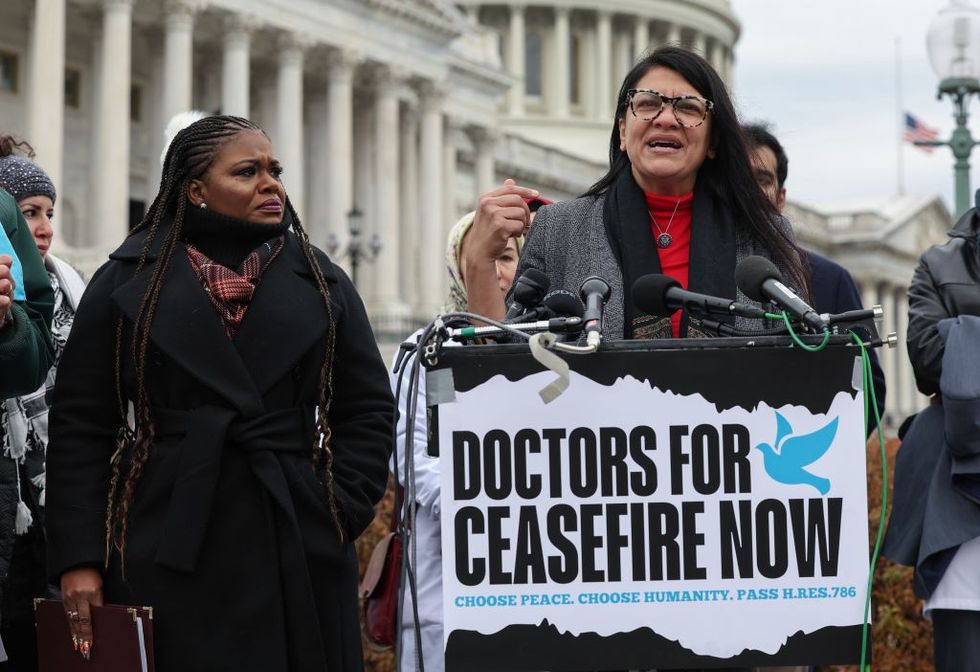 \u200bReps. Rashida Tlaib and Cori Bush