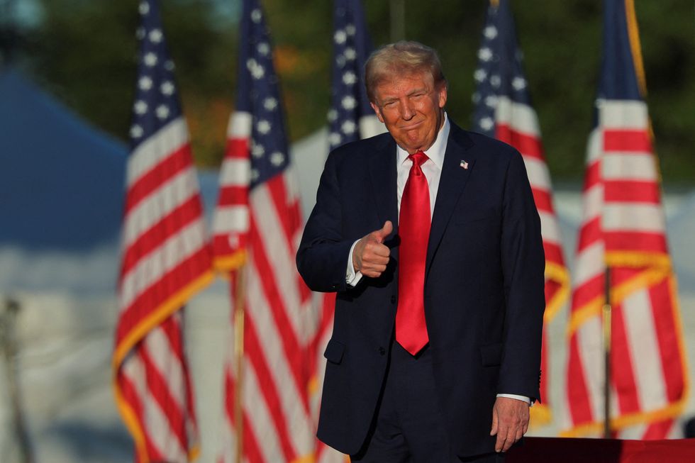 \u200bRepublican candidate Donald Trump