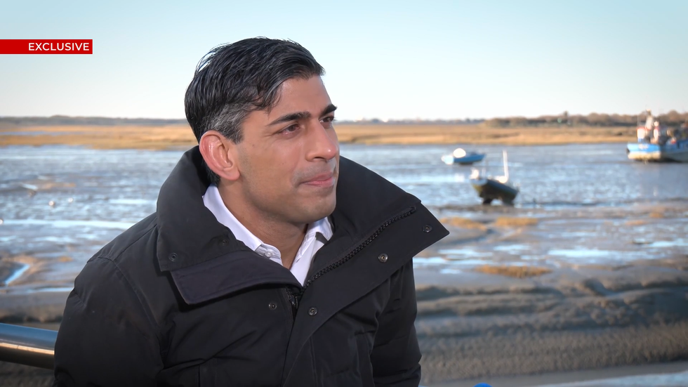 \u200bRishi Sunak sits down for an exclusive interview with Christopher Hope