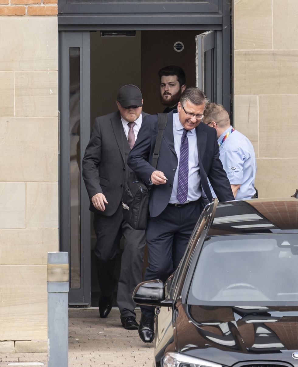 \u200bRobert Bush leaving court