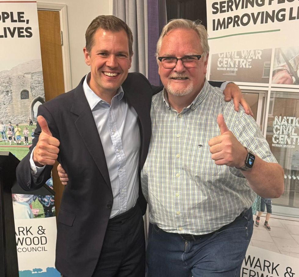 \u200bRobert Jenrick celebrated the Tories' win at the by-election