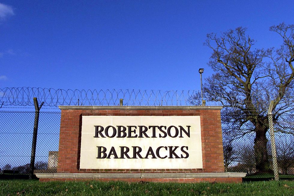 \u200bRobertson Barracks at Swanton Morley, Norfolk,