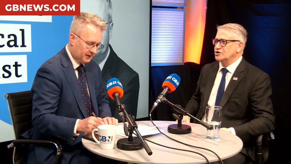 \u200bRosindell joined Christopher Hope on GB News