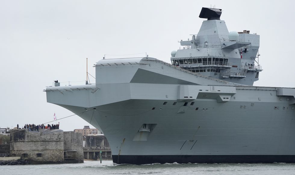 \u200bRoyal Navy aircraft carrier HMS Prince of Wales