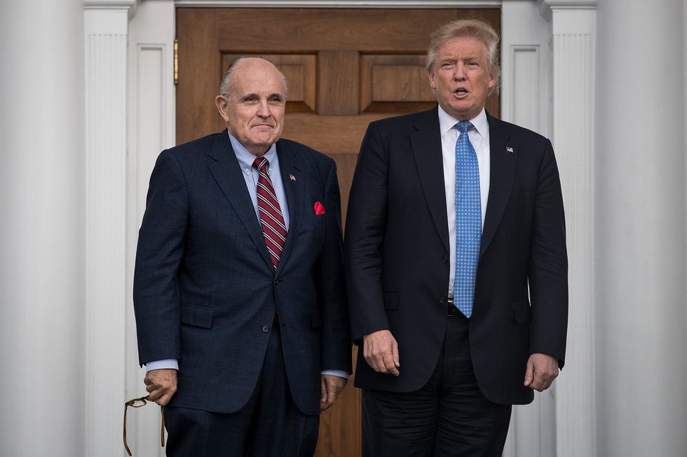 Rudy Giuliani, Donald Trump