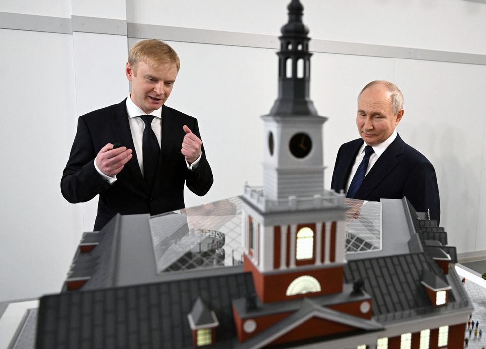 \u200bRussia's President Vladimir Putin toured the Immanuel Kant Baltic Federal University in Kaliningrad in January