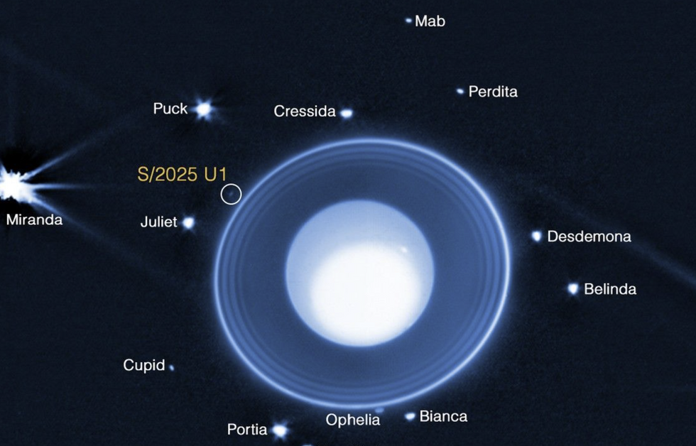 \u200bS/2025 U1 was spotted surrounding the planet